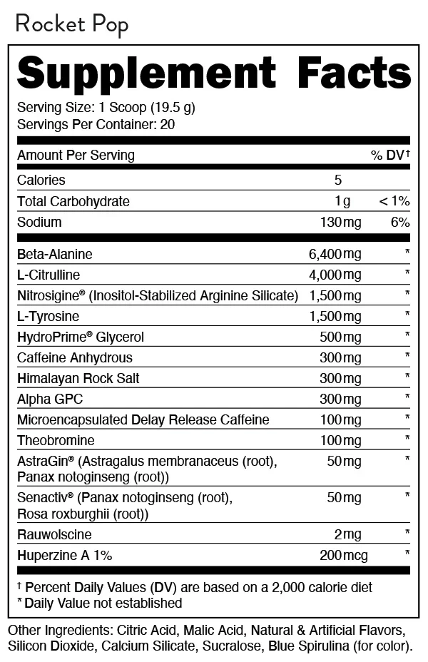 Bucked Up Mother Bucker Pre-Workout Powder