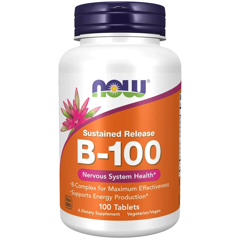 NOW B-100 Sustained Release (B-Complex)