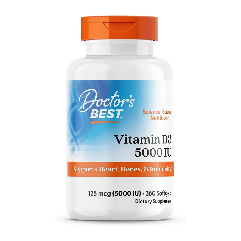 Doctor's Best Vitamin D3 5000IU