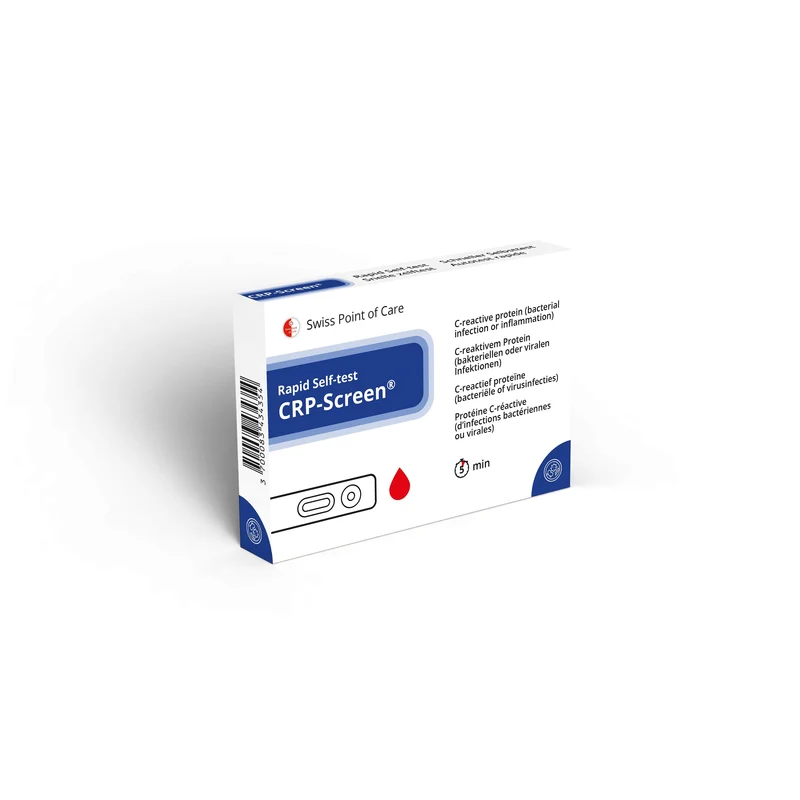 Swiss Point of Care Zelftest crp-screen