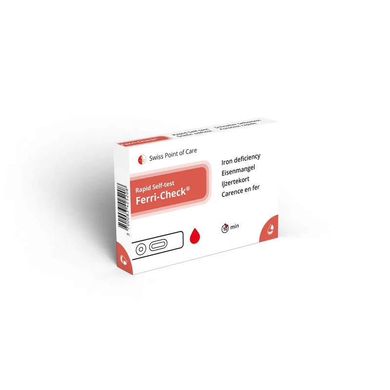 Swiss Point of Care Zelftest ferri-check
