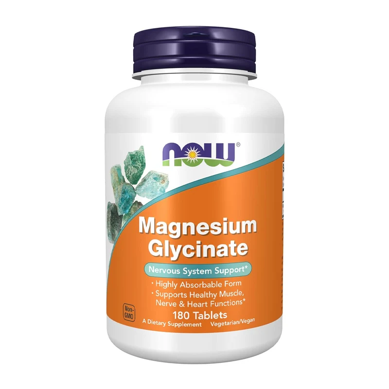 Magnesium Glycinate Now Tablets