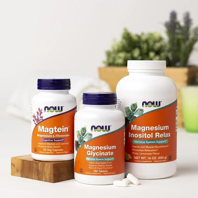 Magnesium Glycinate Now Tablets