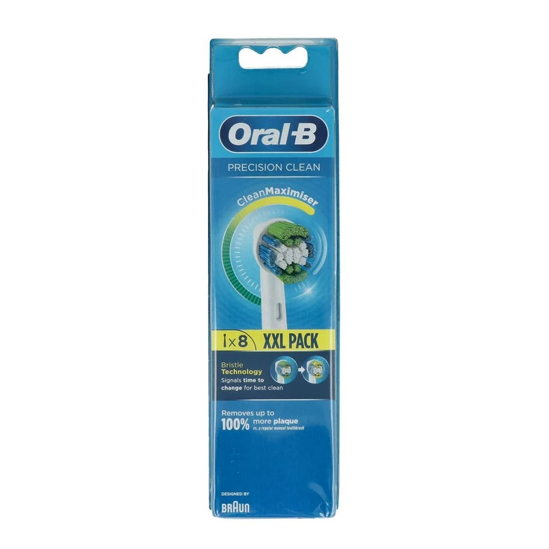 Oral-B Opzetborstel Precision Clean Wit 8Pack 8 stuks