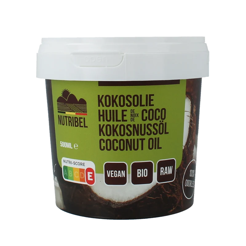 Nutribel Kokosolie geurloos bio