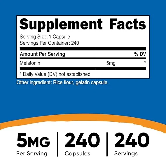 Nutricost melatonin