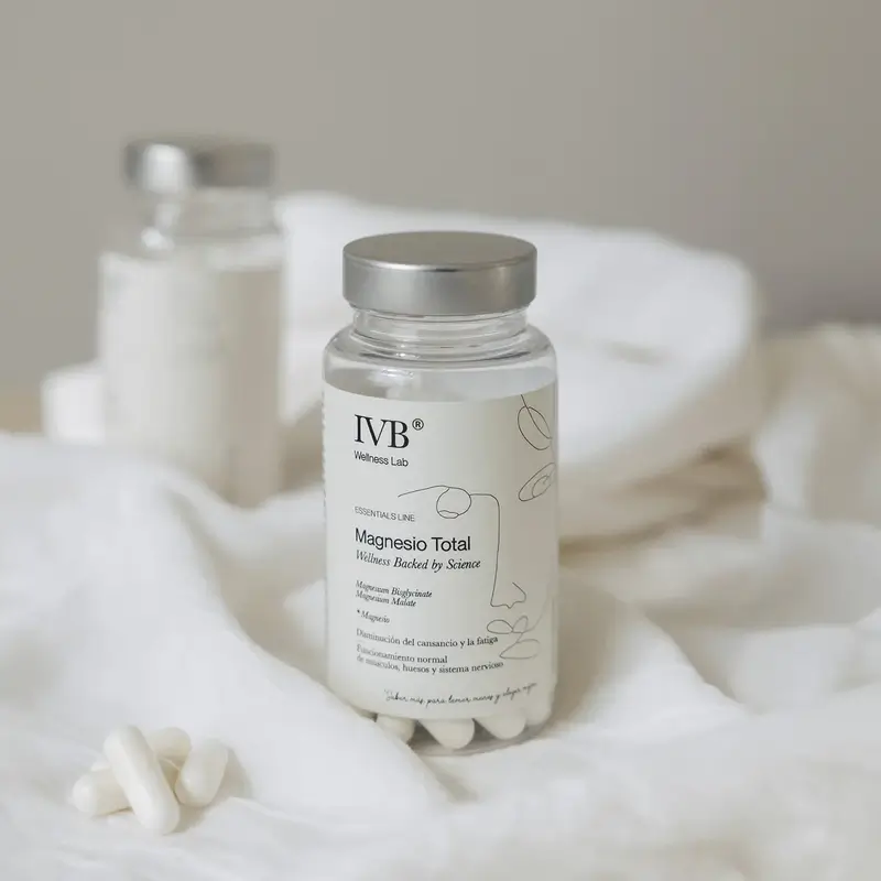 Ivb Wellness Lab Pack Descanso Profundo, Magnesio total, 60 cápsulas + SomniLove, 180 gr