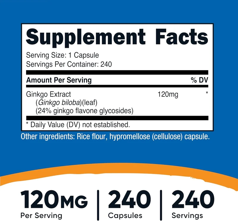 Nutricost Ginkgo Biloba