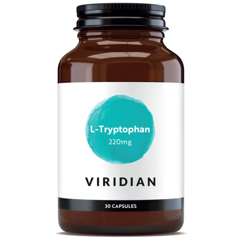 Viridian Aminoácidos L-Triptofano 220Mg, 30 cápsulas