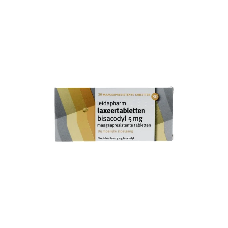 Leidapharm Laxeertabletten Bisacodyl 5mg