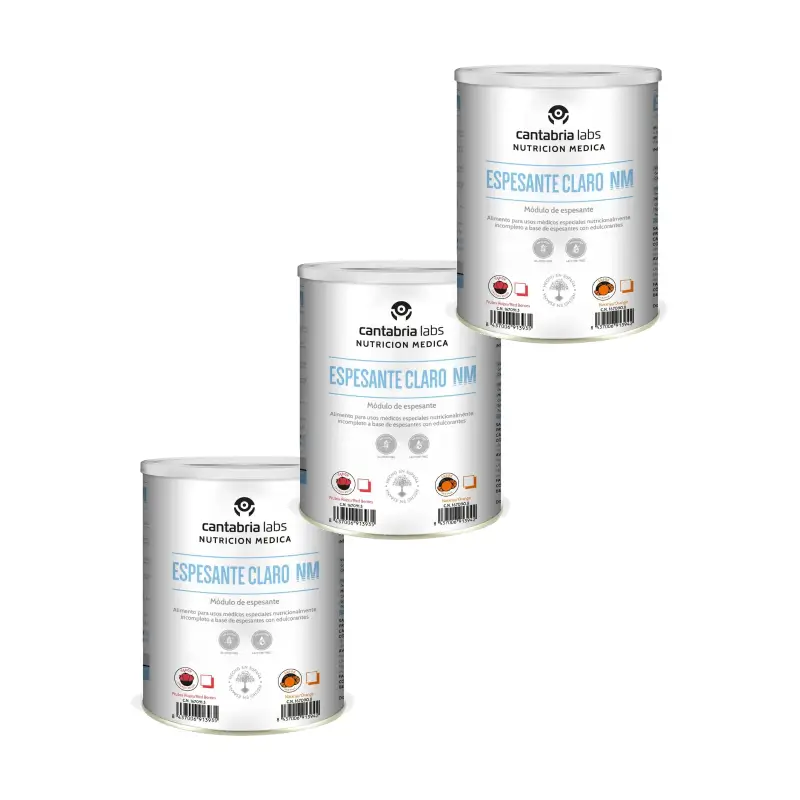 Espesante Claro NM Naranja Pack 3 x 400 gramos