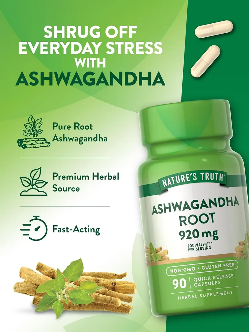 Natures Truth Ashwagandha Root