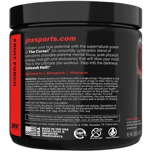 The Curse Pre-Workout