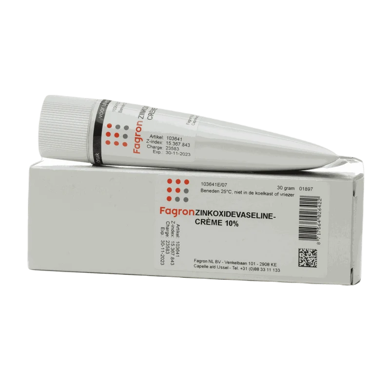 Fagron Zinkoxidevaselinecreme 10% 30 gram