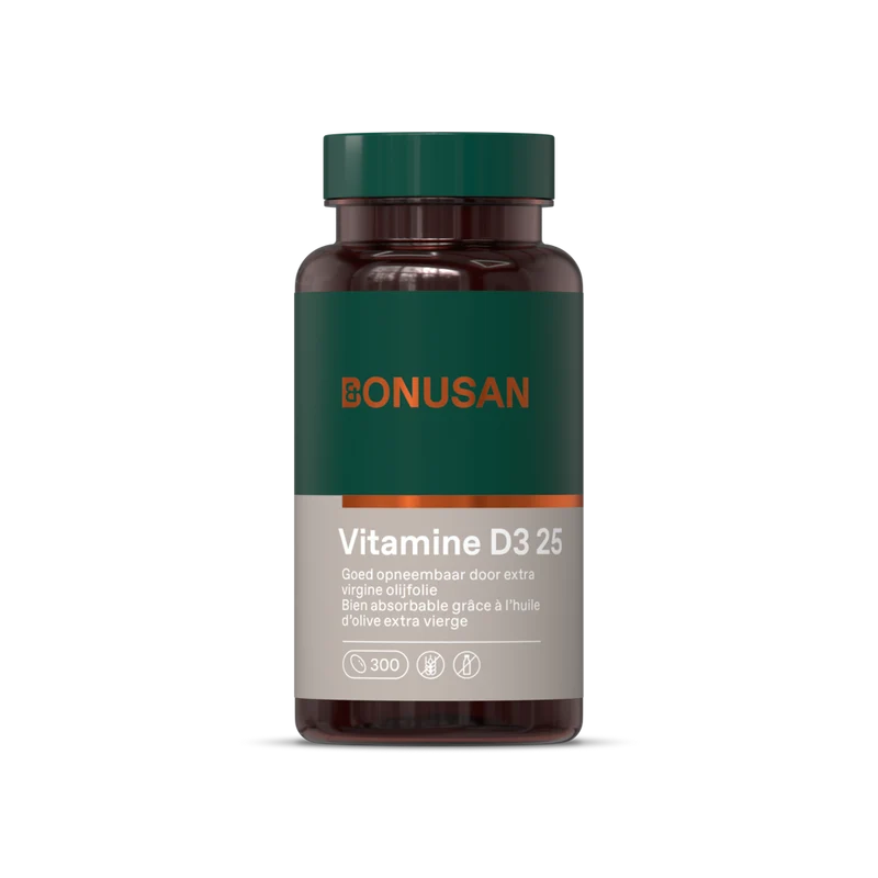 Bonusan Vitamine D3 25 Mcg/1000 IE BE 300 softgels