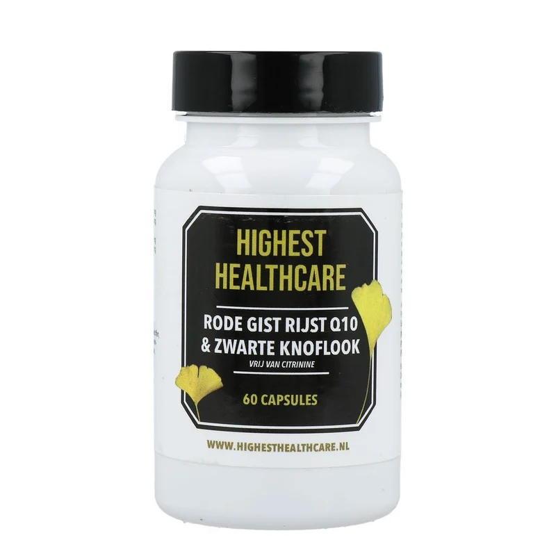 Highest Healthcare Rode Rijst Q10 Zw Knoflook