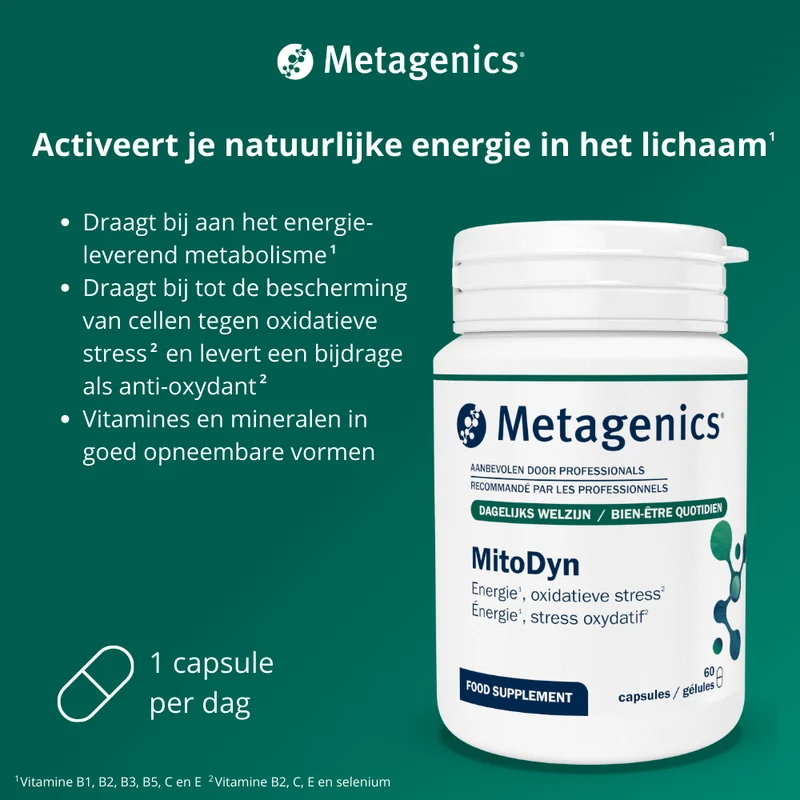 Metagenics Mitodyn NFD 60 capsules