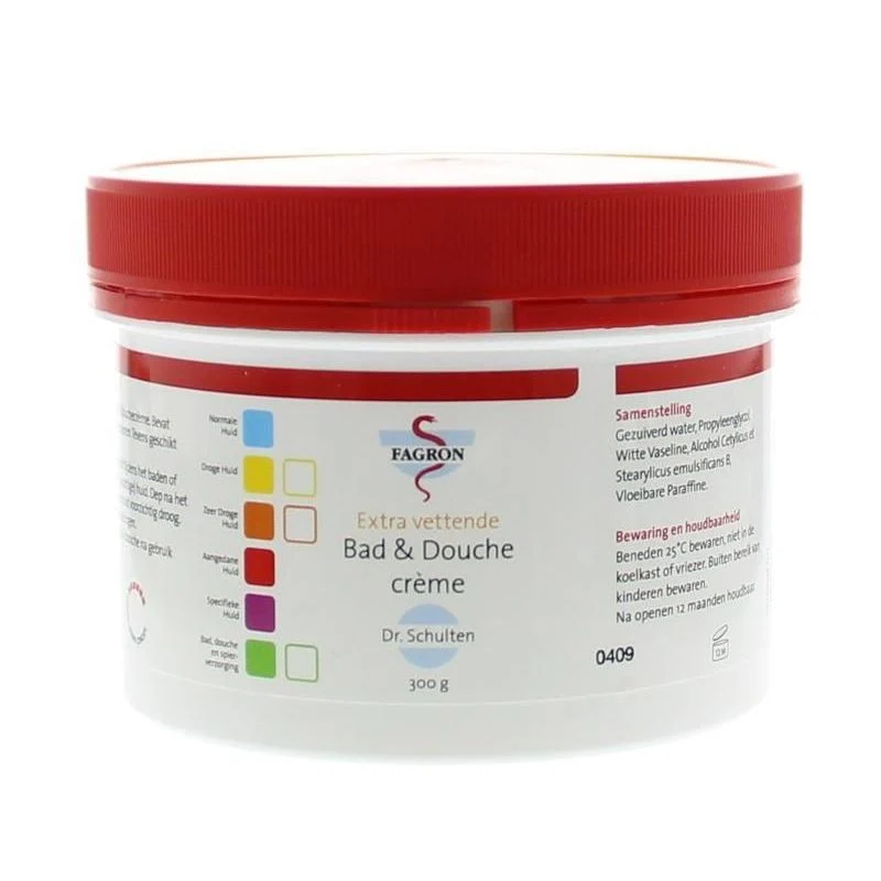 Fagron Extra Vettende Bad & Douchecrème 300 gram