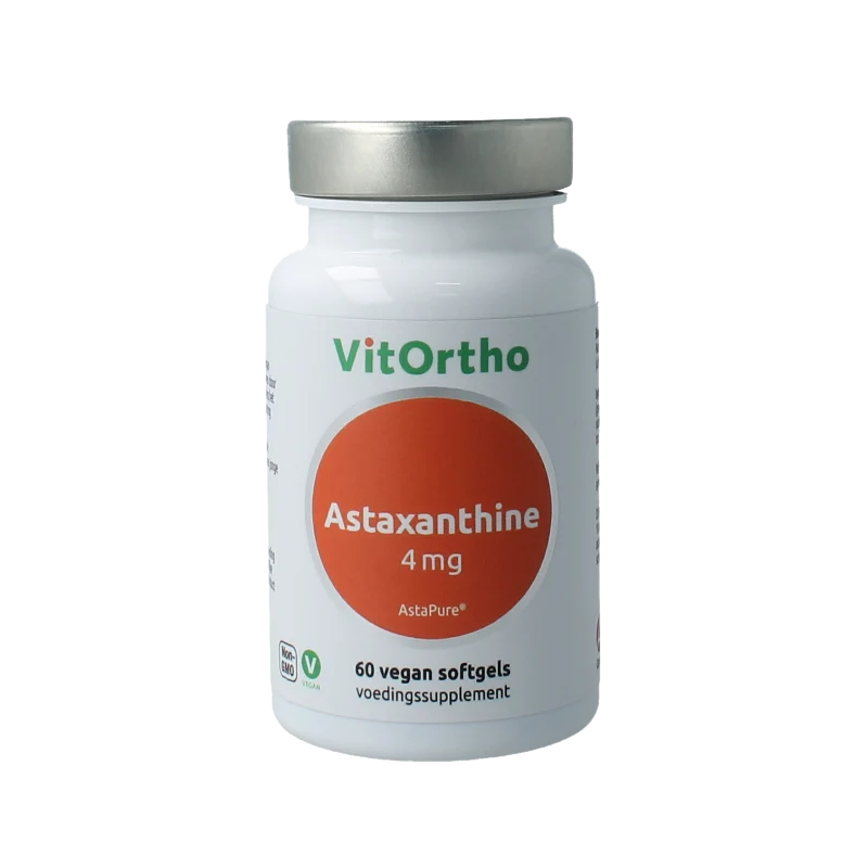 Vitortho Astaxanthine 4mg astapure 60 softgels