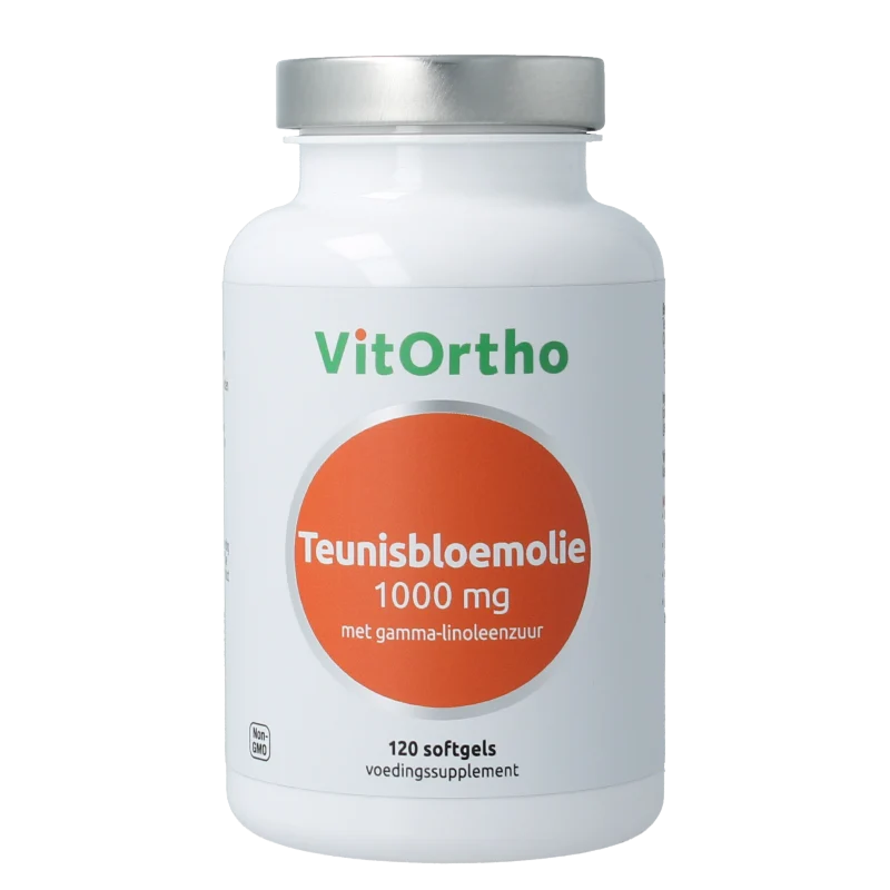 Vitortho Teunisbloemolie 1000 mg 120 softgels