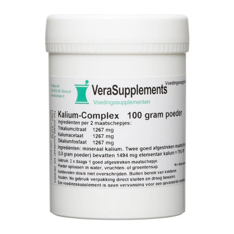 VeraSupplements Kalium-Complex Poeder 100 gram