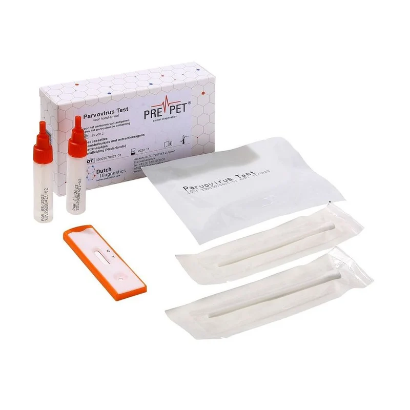 Testjezelf.nu Parvo virus test kat/hond 2 stuks