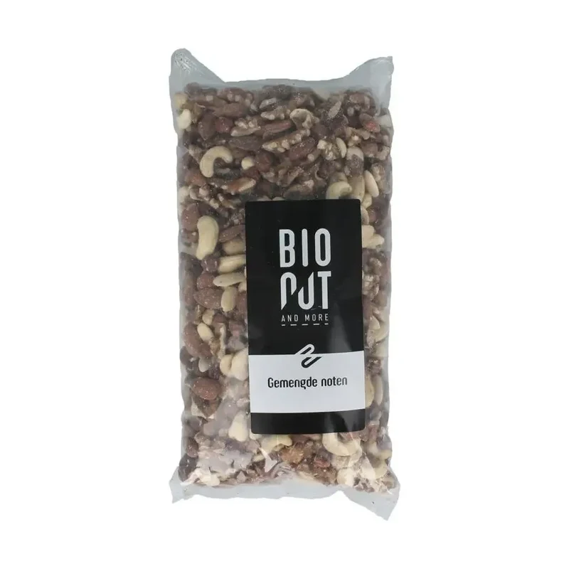 Bionut Gemengde noten zonder paranoten bio 1 kg