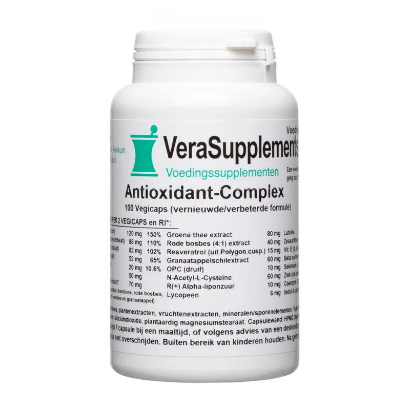 VeraSupplements Antioxidant Complex Capsules 100 vcaps
