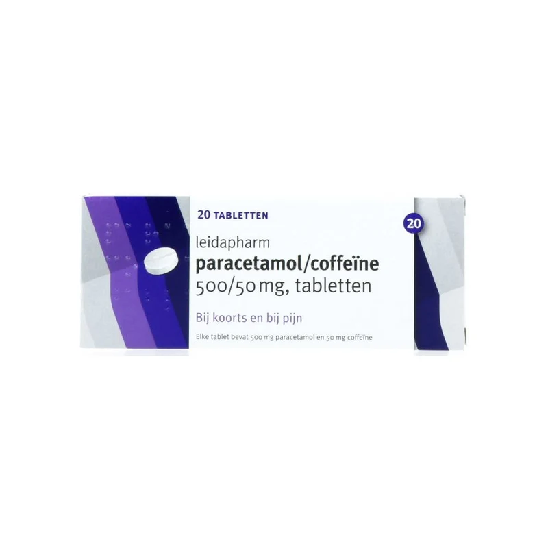 Leidapharm Paracetamol Coffeine Tabletten 20 tabletten