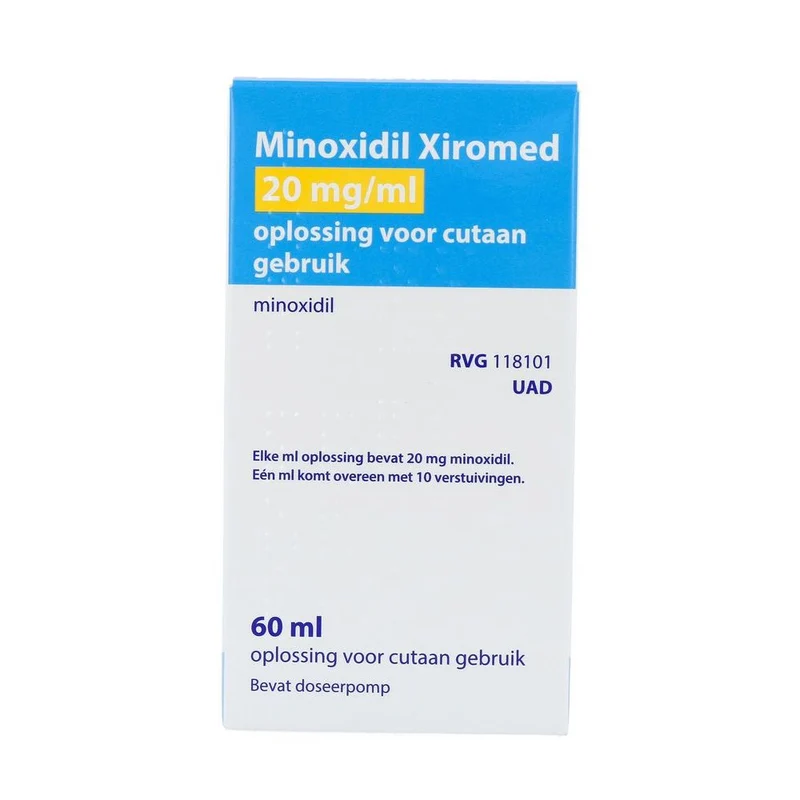Xiromed Minoxidil Oplossing voor Cutaan Gebruik 60 ml