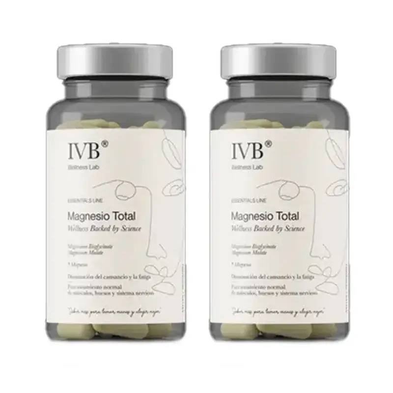 Ivb Wellness Lab 60 Magnesio Total Cápsulas , Pack 2 x 60 cápsulas