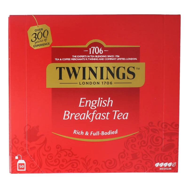 Twinings English breakfast envelop