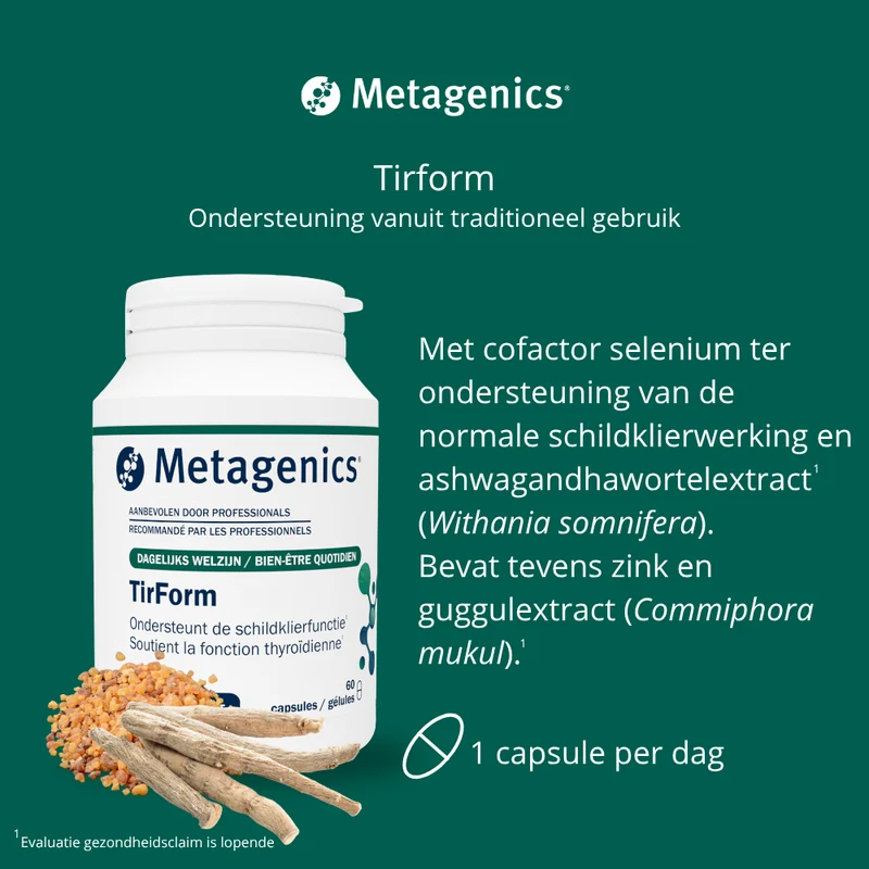 Metagenics Tirform 60 capsules