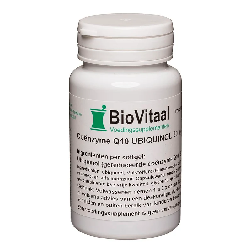 VeraSupplements Coënzyme Q10 50mg Capsules 60 cp