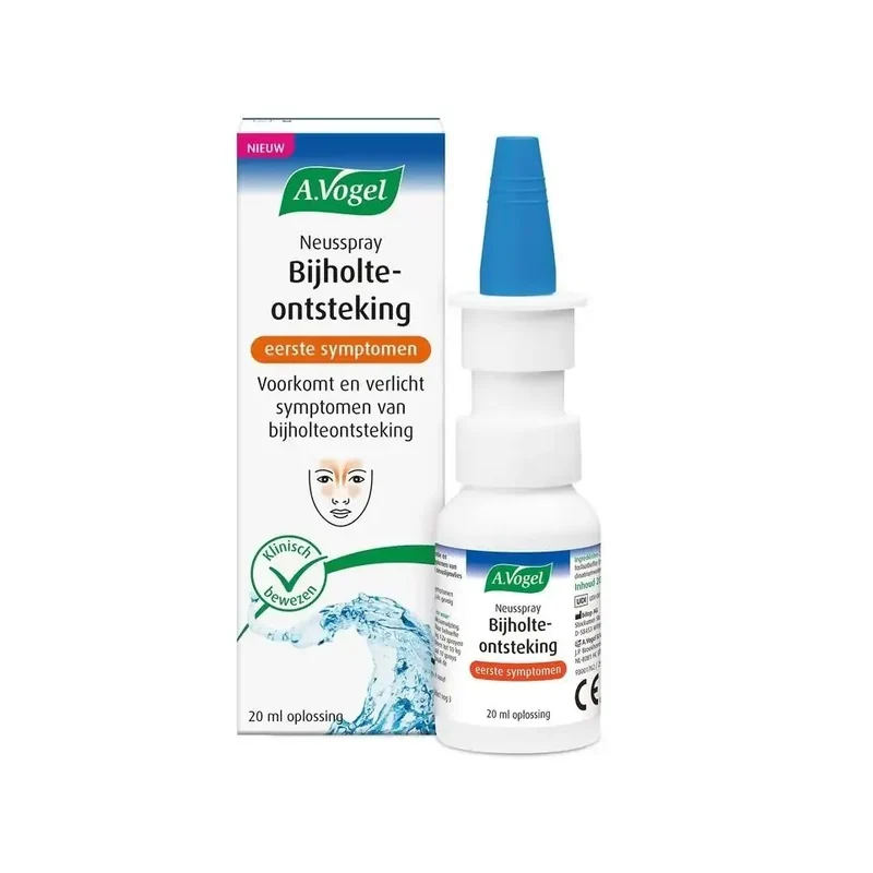 A.Vogel Neusspray bijholte eerste symptomen 20 ml