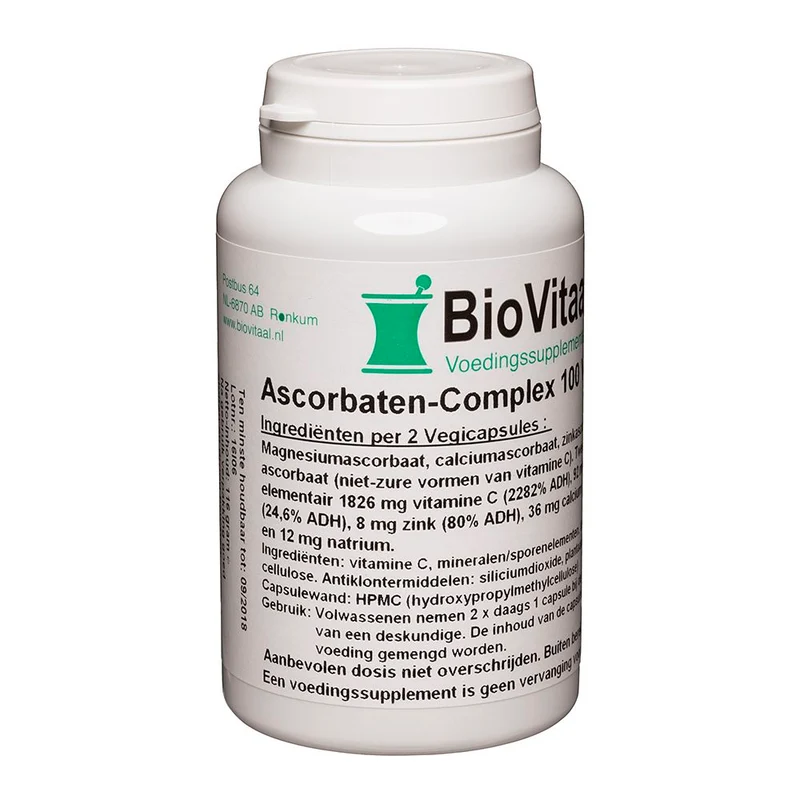 VeraSupplements Ascorbaten Complex Capsules 100 capsules