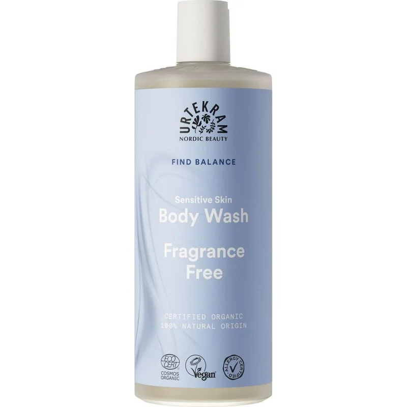 Urtekram Body wash geurvrij gevoelige huid bio 500 ml