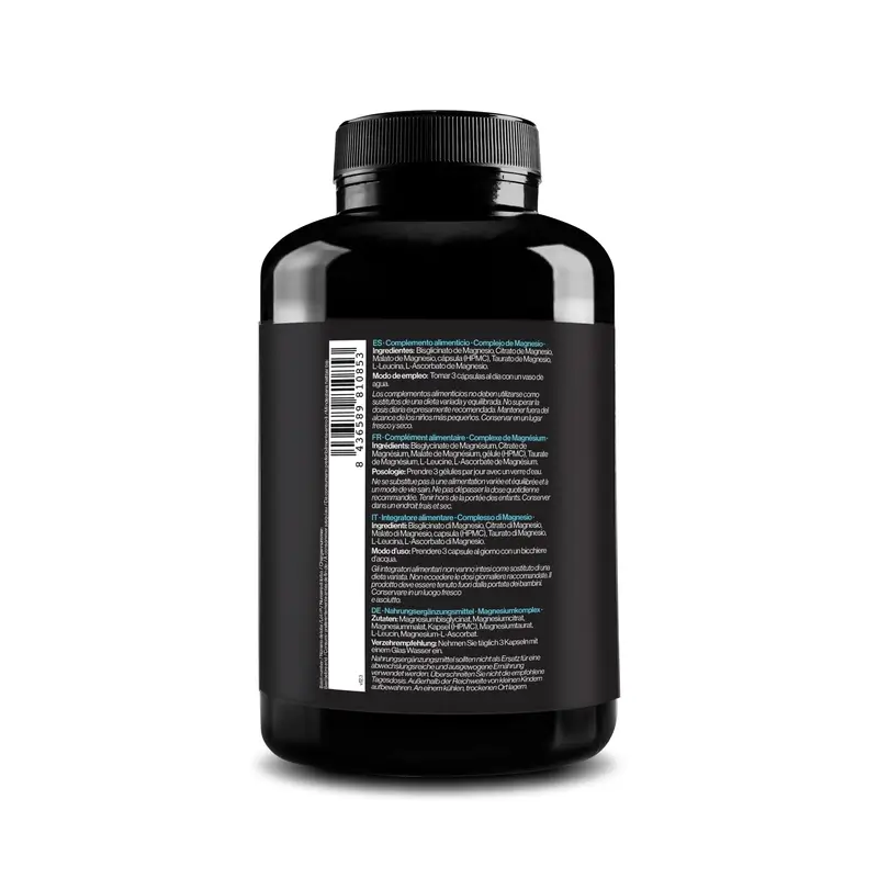 Zenement Magnesio Complex 5 En 1, 180 cápsulas veganas