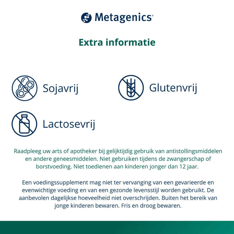 Metagenics Oxyperm NFD 90 tabletten