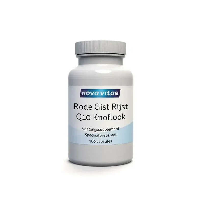 Nova Vitae Rode gist rijst Q10 & knoflook
