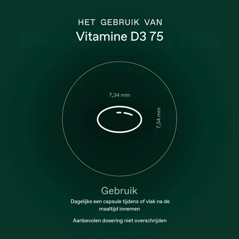 Bonusan Vitamine D3 75 mcg