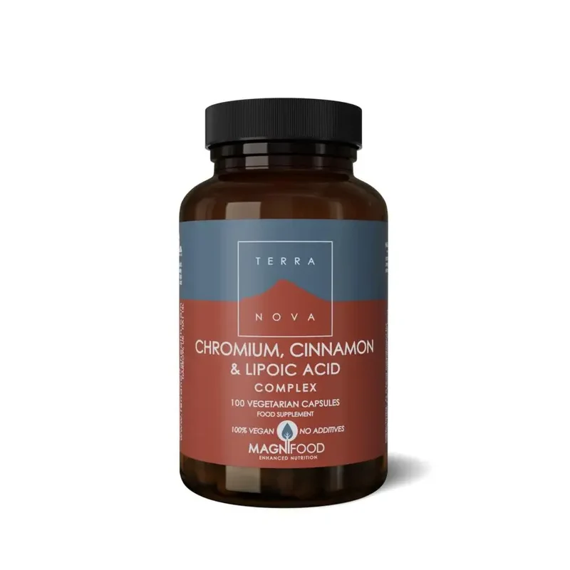 Terranova Chromium, cinnamon & lipoic acid complex