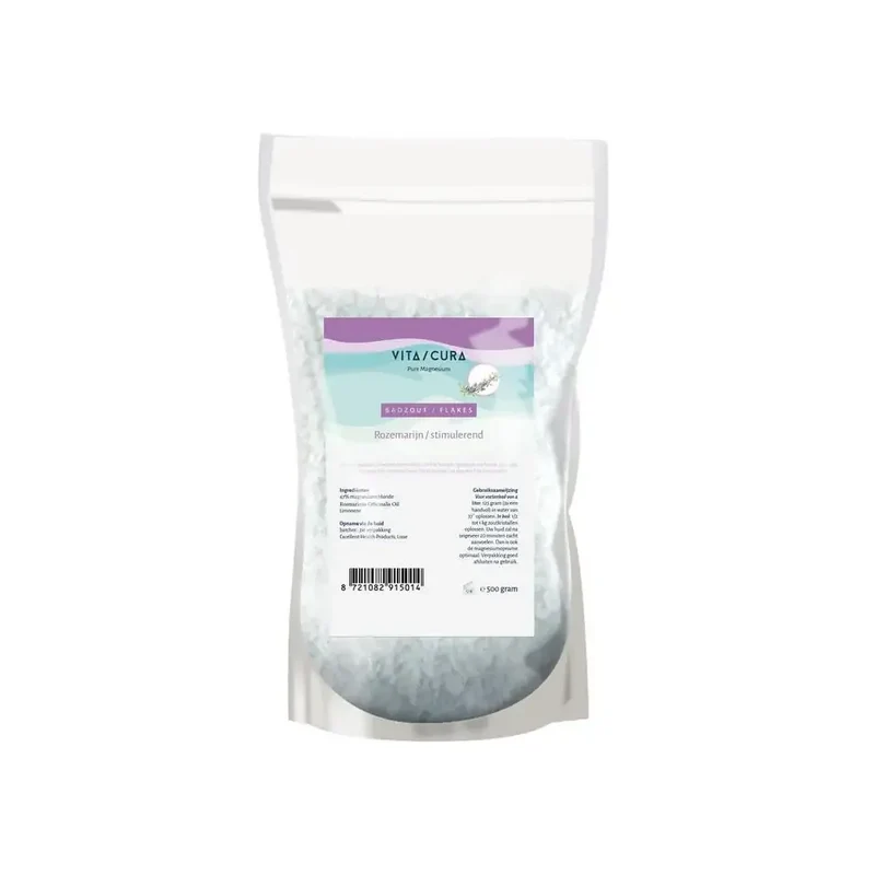 Vitacura Magnesium zout flakes rozemarijn