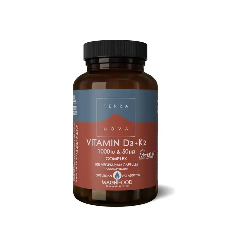 Terranova Vitamine D3 25 mcg met K2 50 mcg