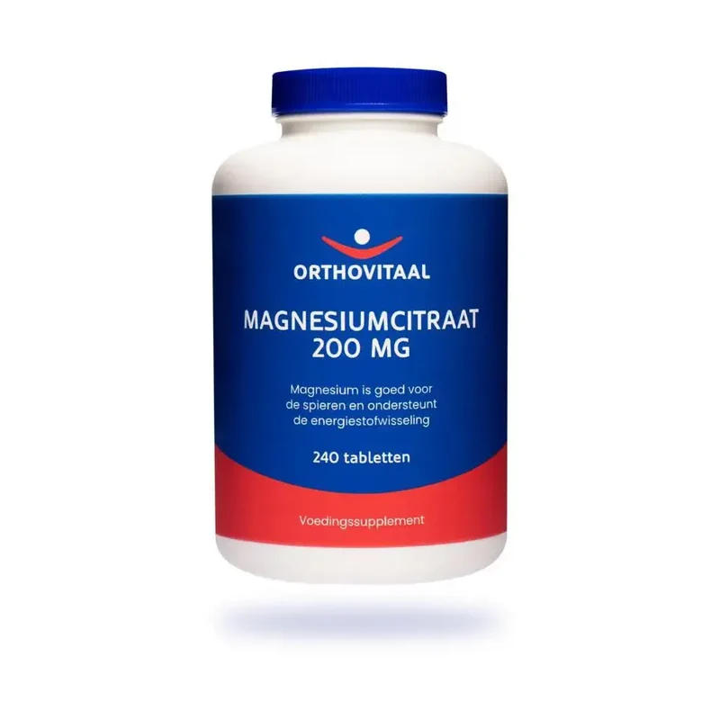 Orthovitaal Magnesium citraat 200 mg