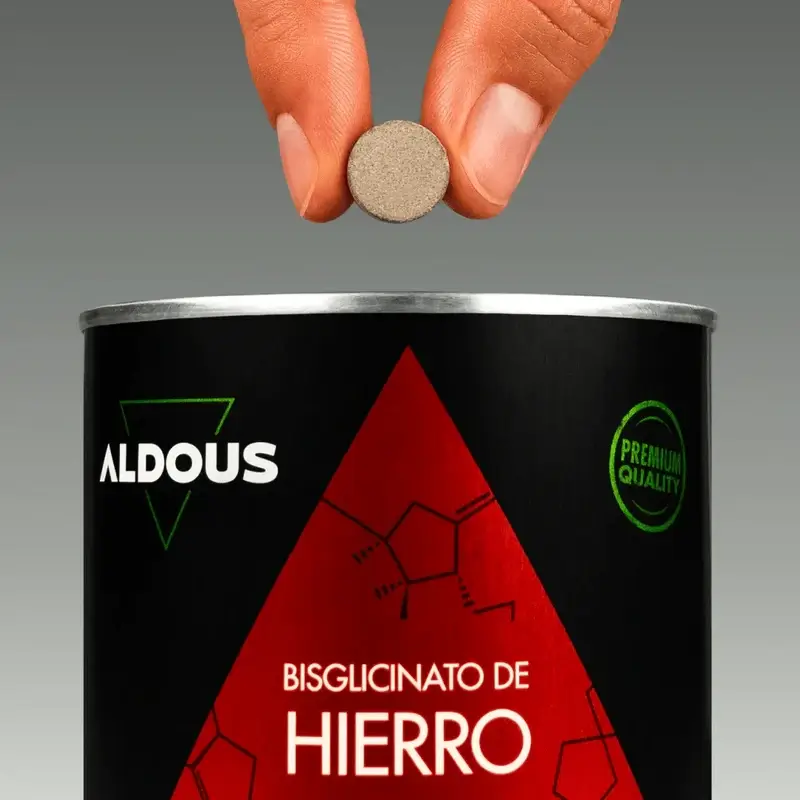 Aldous Bio Hierro Vitamina C, B12 Y Ácido Fólico , 200 capsulas