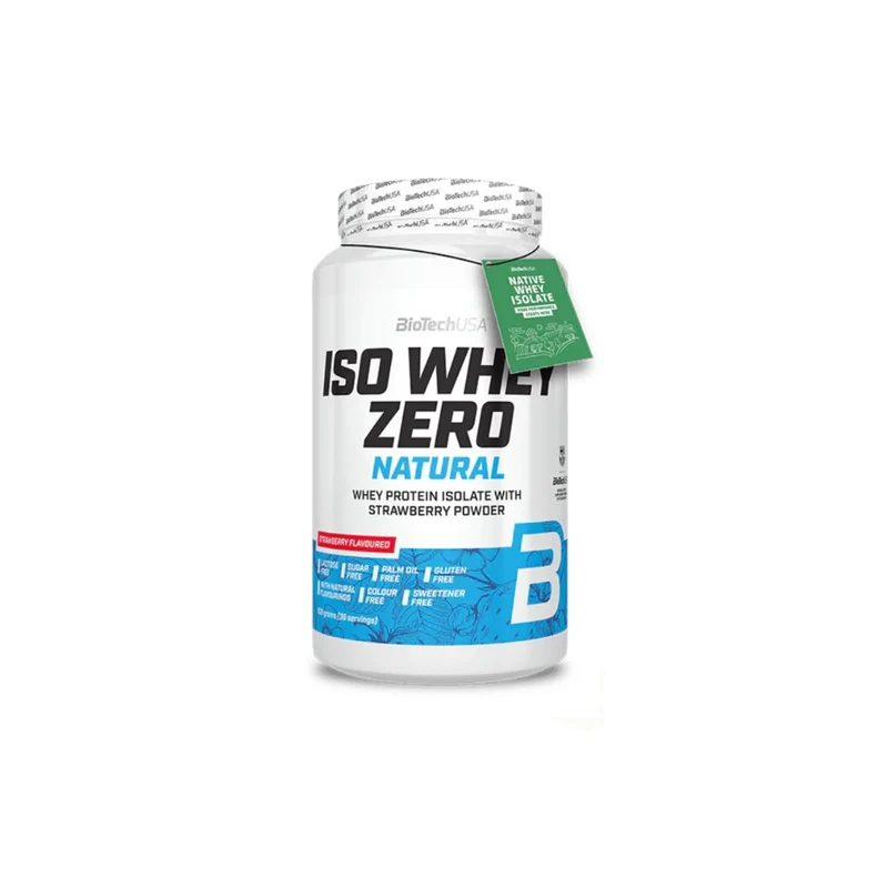 BioTechUSA Iso Whey Zero lactose free natural 908g
