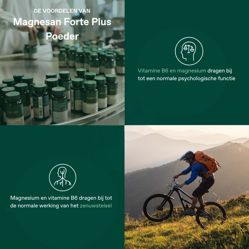 Bonusan Magnesan Forte plus poeder