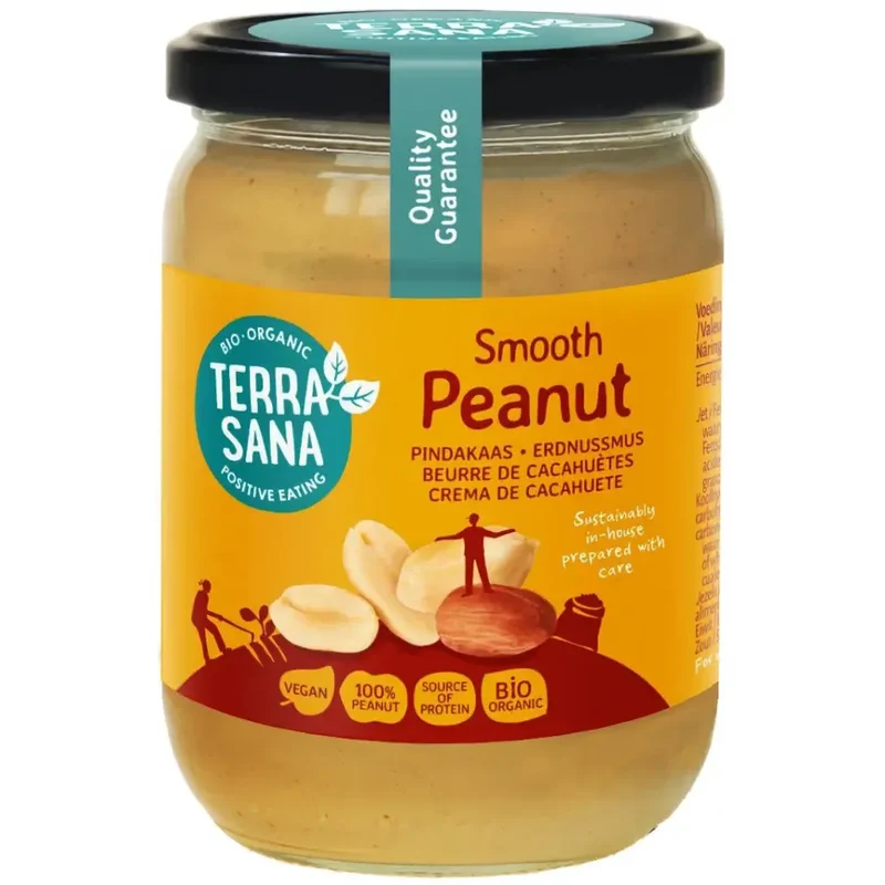 Terrasana Pindakaas fijn bio