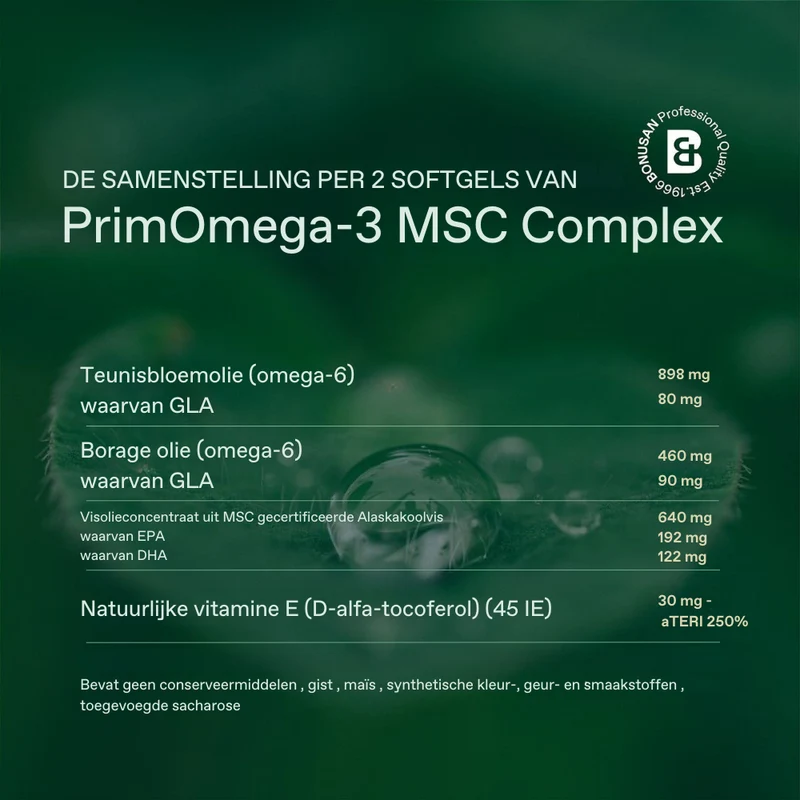 Bonusan PrimOmega-3 MSC Complex